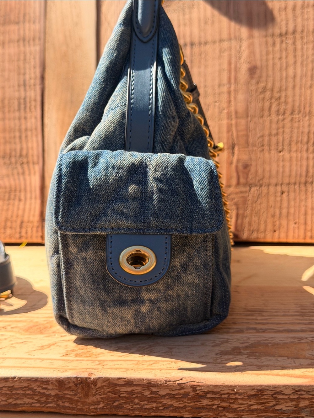 Coach Juliet Soft Quilted Denim
Pocket Bag 30 ๐โจ๐ - Picture 3 of 6